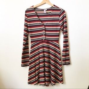 Holistier inspired• Striped Long Sleeve Dress (free w/ purchase of another item)